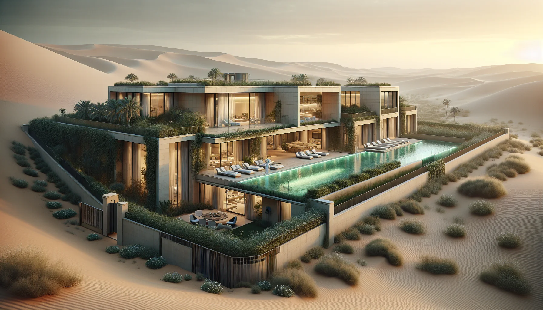 Exploring Private Luxury Villa corset in the UAE
